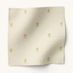 Gray Benko Fabric Collection - Sweet Delilah - Colorway: Ivory Green - Swatch